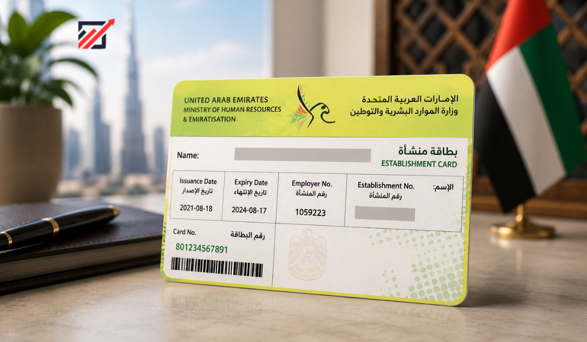 Establishment Card